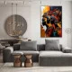 Tablou Modern Armonia Tribală – Canvas Premium Boho