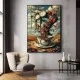 Tablou Suprarealist Magia Boemiană – Canvas Premium Ceasuri Topite