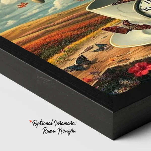 Tablou Suprarealist Magia Boemiană – Canvas Premium Ceasuri Topite