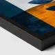 Tablou Abstract Frumusețea Rece a Simplității – Canvas Premium