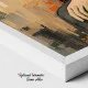 Tablou Abstract Minimalism Nordic – Canvas Premium Femeie Gânditoare