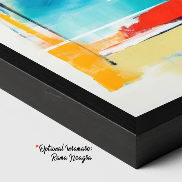 Tablou Abstract Contururi Nordice – Canvas Premium Multicolor