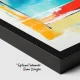 Tablou Abstract Contururi Nordice – Canvas Premium Multicolor