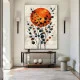 Tablou Abstract Răsăritul Exotic – Canvas Premium Boho Chic