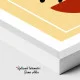 Tablou Abstract Ferestrele Deschise – Canvas Premium Palmier și Arcadă