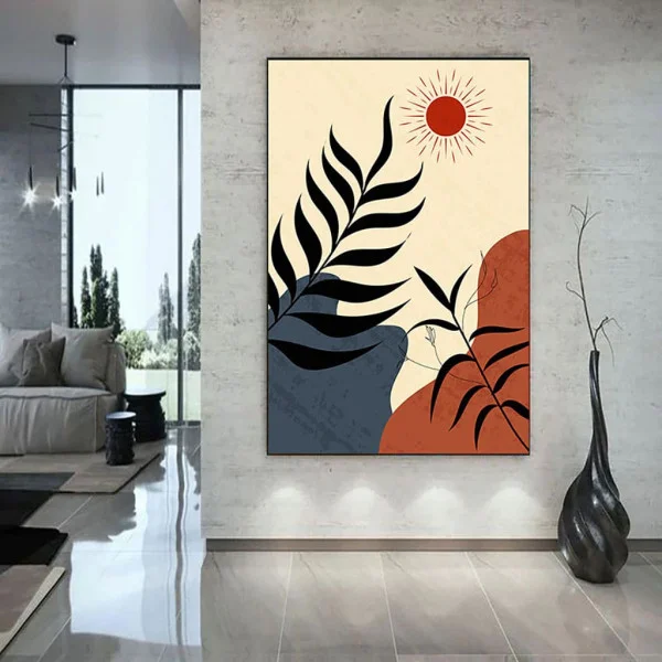 Tablou Abstract Universul Fluid – Canvas Premium Boho Chic