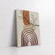 Tablou Minimalist Aurora în Culori Pale – Canvas Boho Chic
