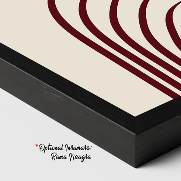 Tablou Minimalist Aurora în Culori Pale – Canvas Boho Chic