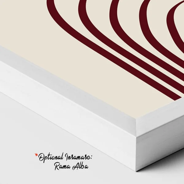 Tablou Minimalist Aurora în Culori Pale – Canvas Boho Chic