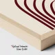 Tablou Minimalist Aurora în Culori Pale – Canvas Boho Chic