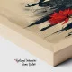 Tablou Abstract Eclipsa Imaginației – Canvas Premium Lotus și Soare