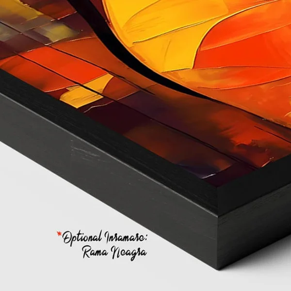 Tablou Cubist Forme Fugitive – Canvas Premium Trei Siluete