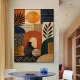 Tablou Abstract Fragmente Imateriale – Canvas Premium Motive Tribale