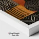 Tablou Abstract Fragmente Imateriale – Canvas Premium Motive Tribale