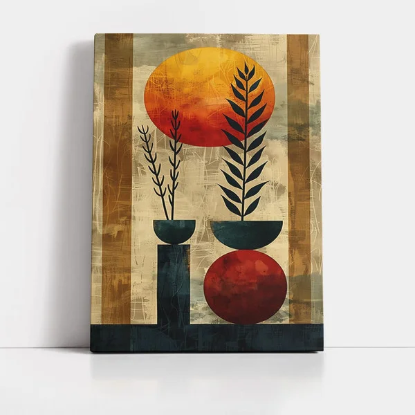 Tablou Abstract Universul Abstract al Culorilor – Canvas Premium Boho Chic