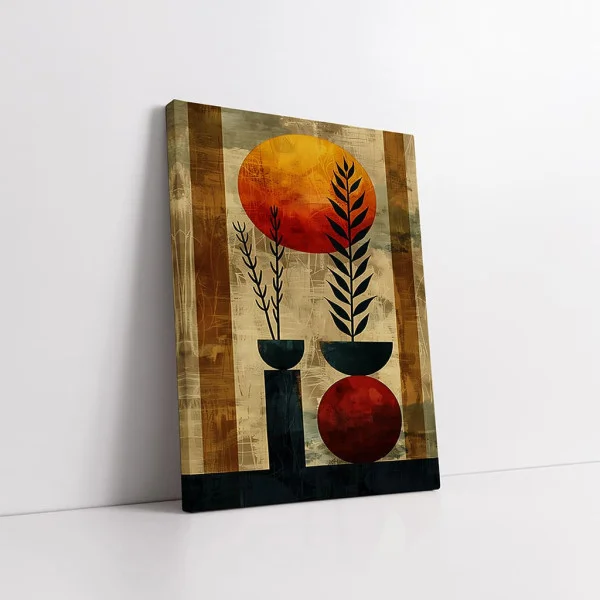 Tablou Abstract Universul Abstract al Culorilor – Canvas Premium Boho Chic