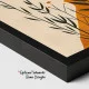 Tablou Abstract Lumina Soarelui Rece – Canvas Premium Portret și Flori