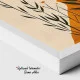 Tablou Abstract Lumina Soarelui Rece – Canvas Premium Portret și Flori