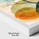 Tablou Abstract Misterul Frunzelor – Canvas Premium Ramuri Acuarelă