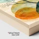 Tablou Abstract Misterul Frunzelor – Canvas Premium Ramuri Acuarelă