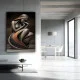 Tablou Abstract Caleidoscopul Emoțiilor – Canvas Premium Siluetă