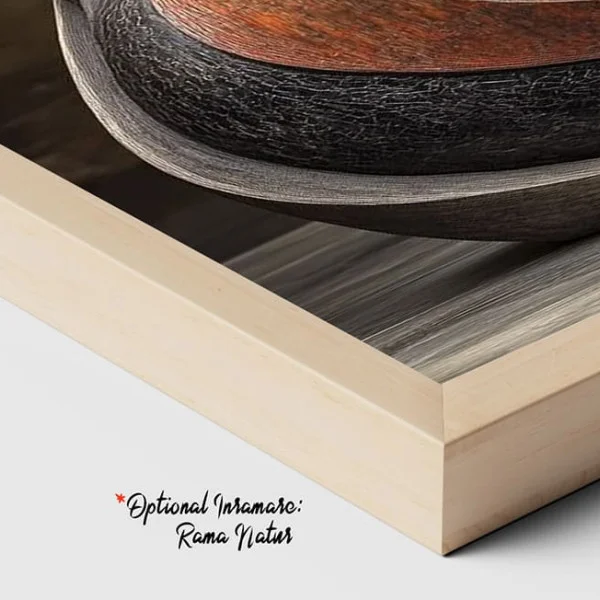Tablou Abstract Caleidoscopul Emoțiilor – Canvas Premium Siluetă