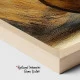 Tablou Abstract Fuziunea Spațiului – Canvas Premium Lavandă și Șah