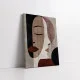 Tablou Abstract Întâlnirea Liniei și Culorii – Canvas Premium Chipuri