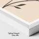 Tablou Abstract Eleganța Pură a Detaliilor – Canvas Premium Portret și Flori