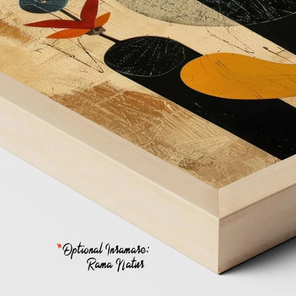 Tablou Abstract Dincolo de Limită – Canvas Premium Bauhaus