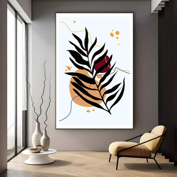 Tablou Abstract Spațiu Boem – Canvas Premium Boho Chic