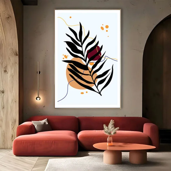 Tablou Abstract Spațiu Boem – Canvas Premium Boho Chic