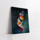 Tablou Abstract Frontiere de Univers – Canvas Premium Picături Organice