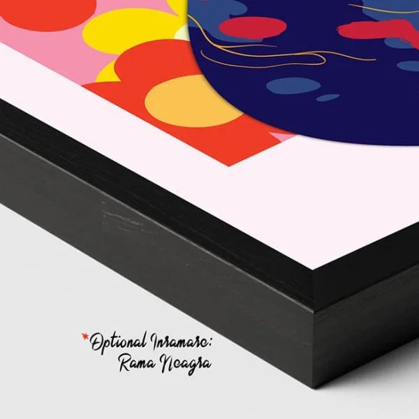 Tablou Abstract Energie Pozitivă – Canvas Premium Vază Pop Art
