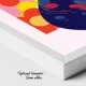 Tablou Abstract Energie Pozitivă – Canvas Premium Vază Pop Art