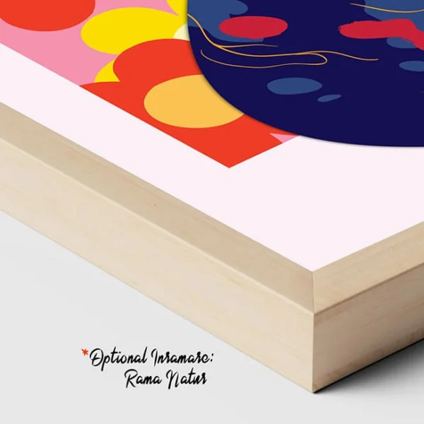 Tablou Abstract Energie Pozitivă – Canvas Premium Vază Pop Art