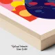 Tablou Abstract Energie Pozitivă – Canvas Premium Vază Pop Art