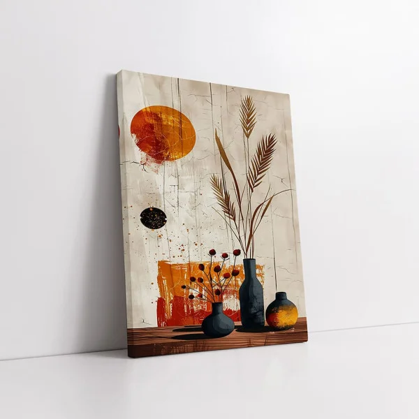 Tablou Abstract Arome de Câmpie – Canvas Premium Spice