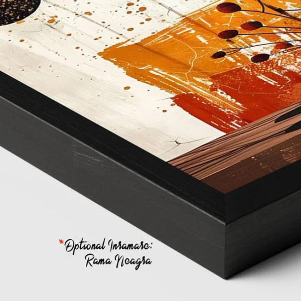 Tablou Abstract Arome de Câmpie – Canvas Premium Spice