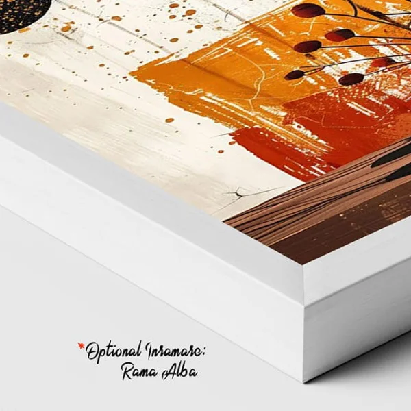Tablou Abstract Arome de Câmpie – Canvas Premium Spice
