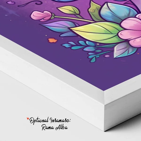 Tablou Cameră Copii Pisica cu Păr Albastru – Canvas Modern si Colorat