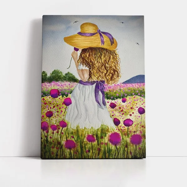 Tablou Cameră Copii Domnișoara Ema – Canvas Premium