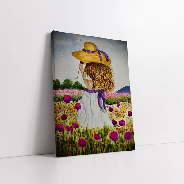 Tablou Cameră Copii Domnișoara Ema – Canvas Premium