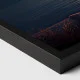 Tablou Cameră Copii Uimire la Malul Mării – Canvas cu Doi Copii, Lună Plină și Stele pentru Dormitor Copii sau Sali de Clasă