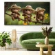 Tablou Cameră Copii Doza Triplă de Veselie – Canvas Premium