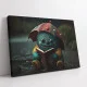 Tablou Cameră Copii Lectură Sub Umbrela – Canvas Premium