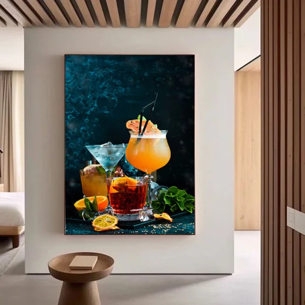 Cocktailuri multicolore - Tablou Drinks