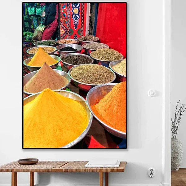 Condimente colorate - Tablou Food