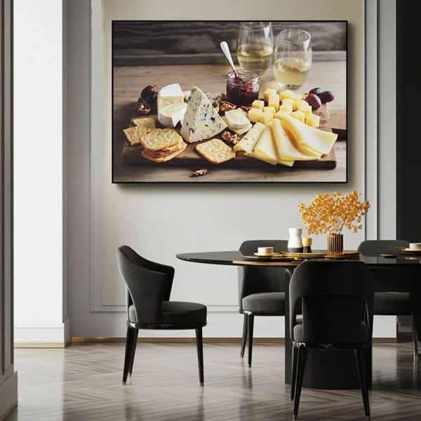 Platou cu branzeturi - Tablou Food