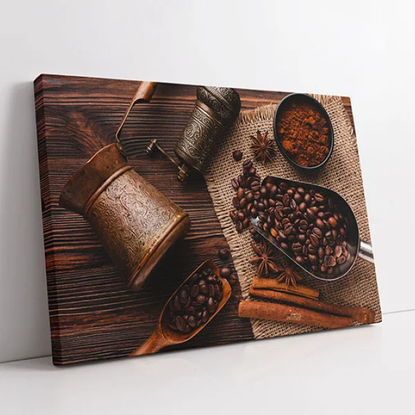 Ustensile pentru cafea - Tablou Cafea